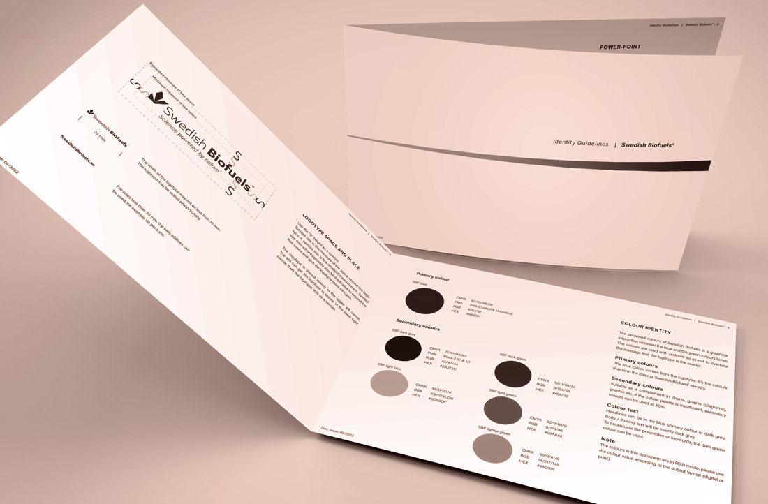Brand identity and print work